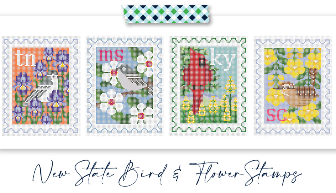 Wipstitch State Stamp Collection