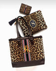 Jeni Sandberg JS-234A leopard Tote