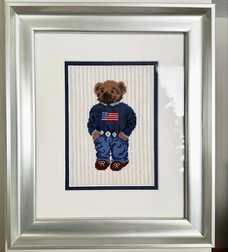 Skooter's Designs SKD-01 Flag Sweater Bear – Stitch by Stitch