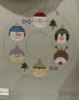 Sew Much Fun Christmas Friends Wreath
