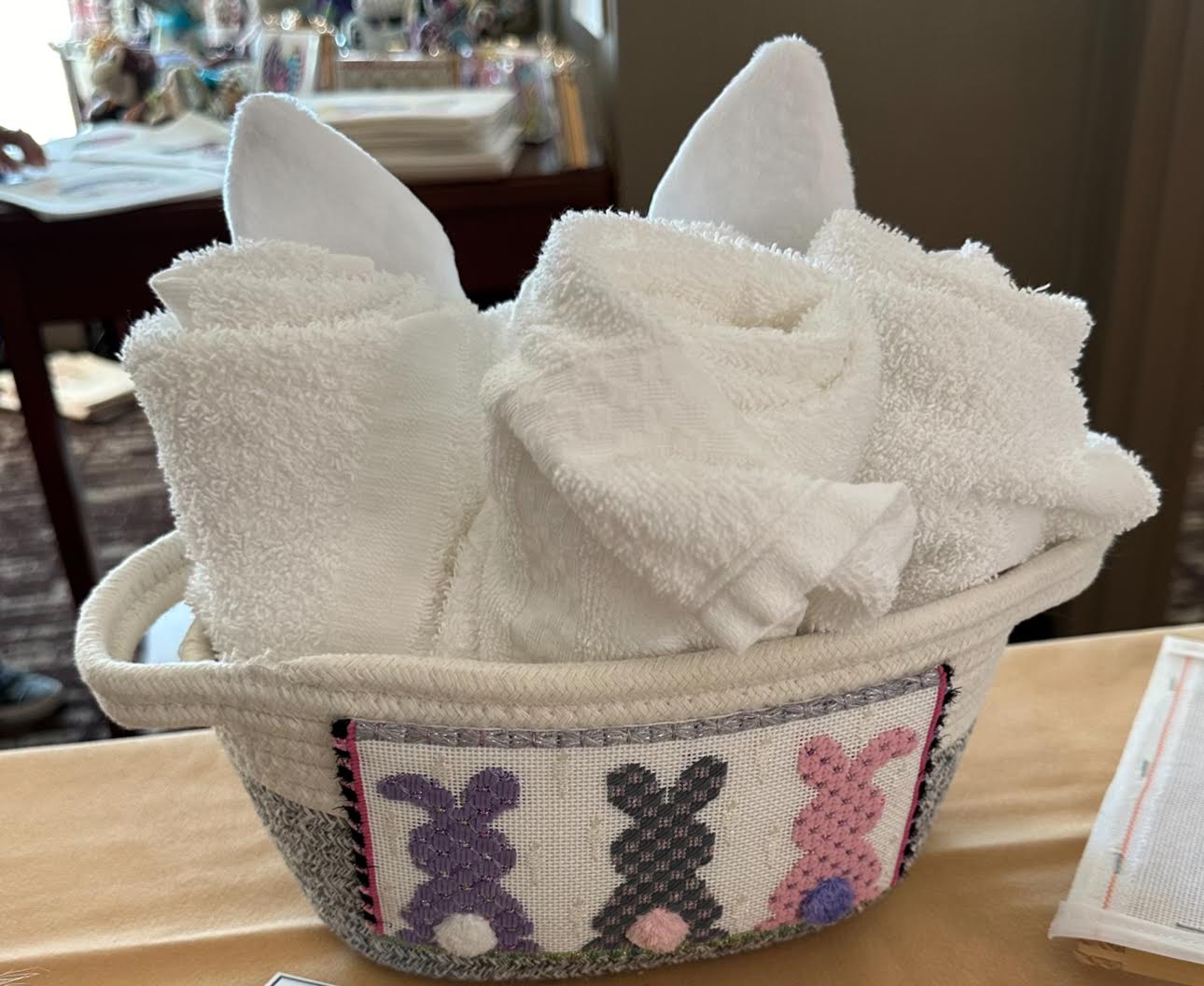 Sew Much Fun Bunny Basket