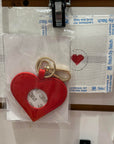 Stitch by Stitch Heart Keyfob insert