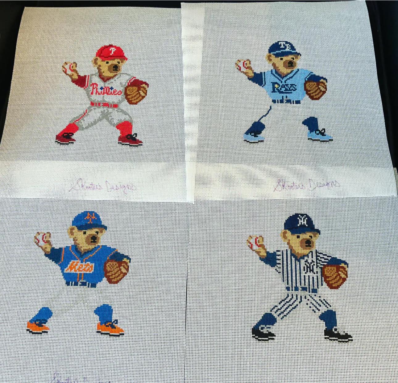 Skooter's Designs - Baseball Bear (Please request your team in the comments)