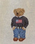 Skooter's Designs - American Flag Bear