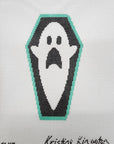Chris Lewis Ghost Coffin Canvas and Stitch Guide