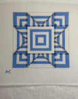 Keepdesigning Blue Quilt Fold