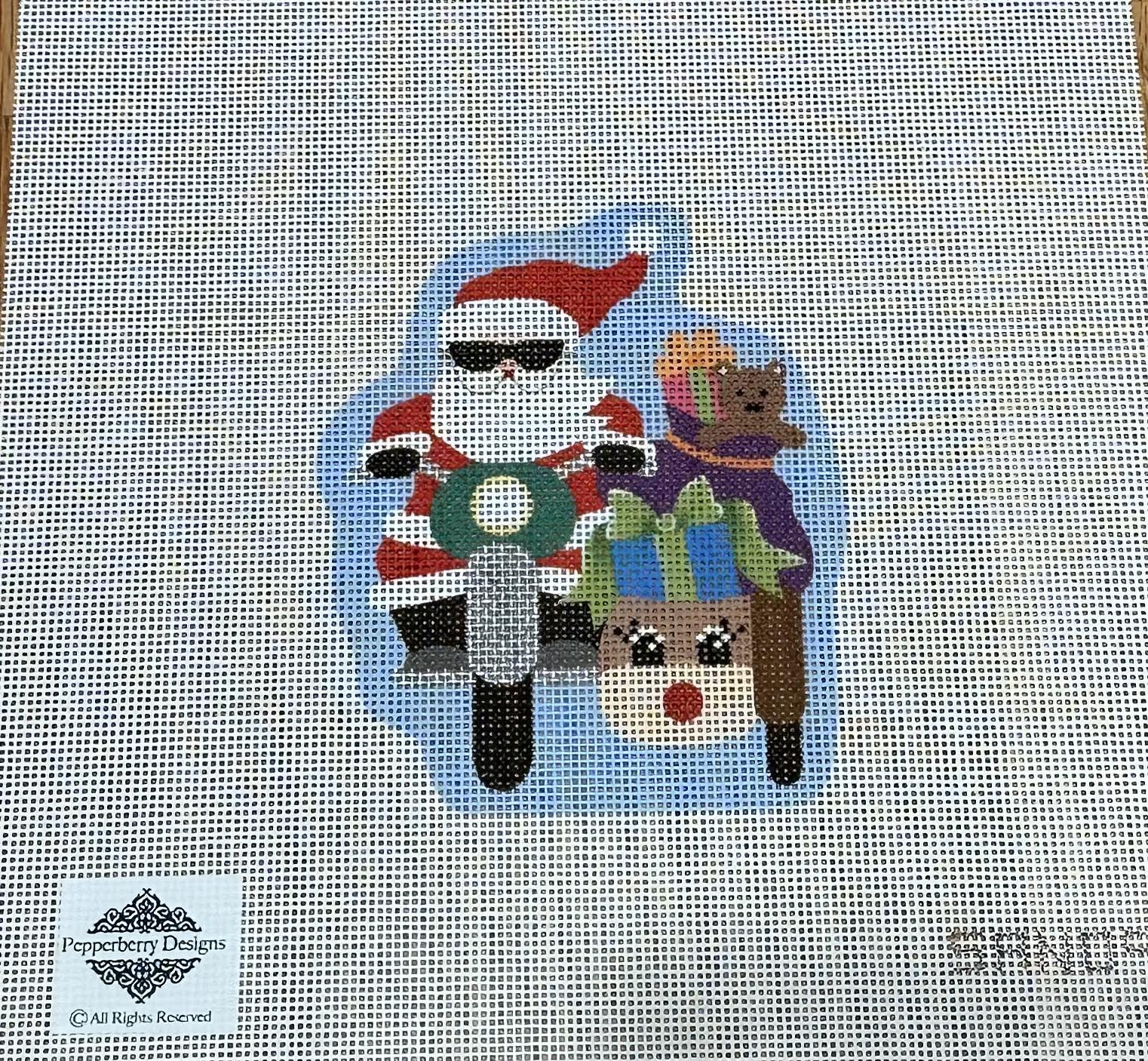 Pepperberry SAN09 Reindeer Sidecar Santa
