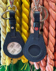 Planet Earth Air Tag Navy Fob