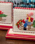 Blue Ridge Stitchery R22 Festive Sled - Boy