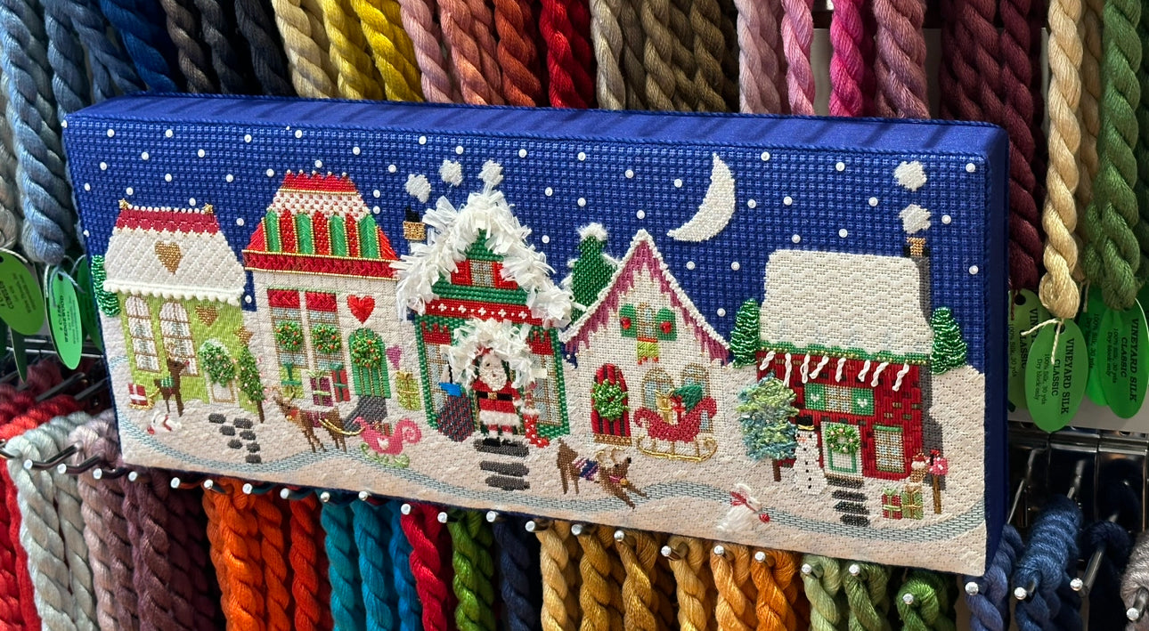 Melissa Shirley 1627-A Christmas Village – Stitch by Stitch