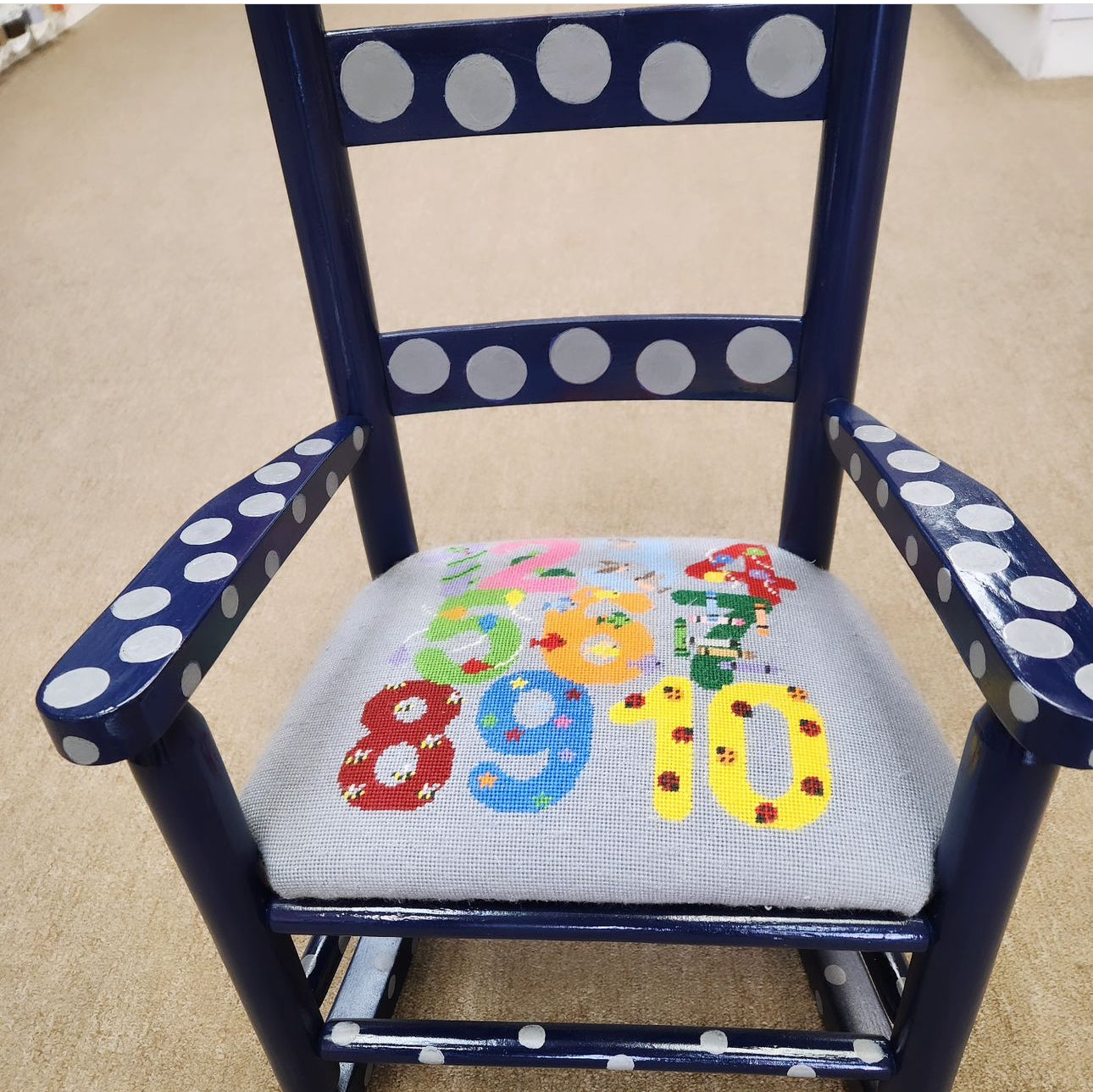 Sudberry White Childs Rocking Chair