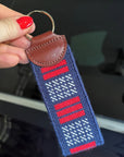 Lovemhbstudio SUM104 Stars and Stripes KeyFob