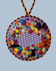 Nash and Daughters ND-08 Colorful Spooky Wreath with Stitch Guide