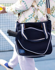 Navy Pickleball Canvas Bag