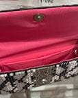 KCN KCD4166 Snakeskin Trifold Purse