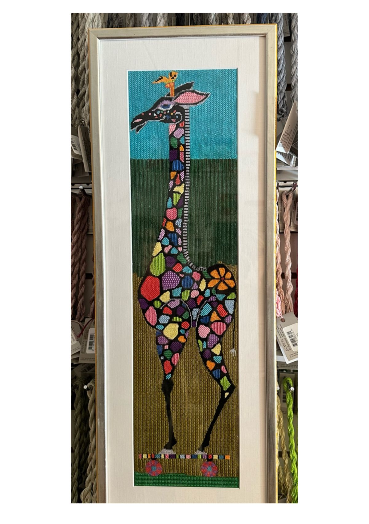 Zecca ZE623 Rainbow Giraffe 18 mesh – Stitch by Stitch