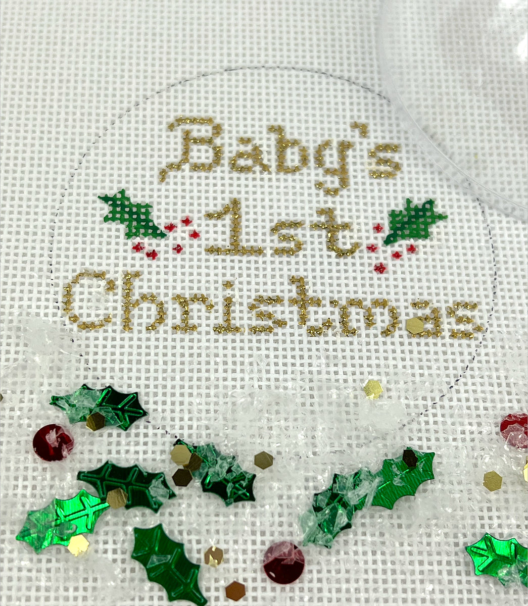 Baby’s First Christmas Ornament - Counted Cross Stitch Kit - Needlemagic NMI