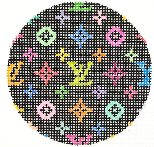 LOUIS VUITTON★ トップスL★ポルカドット★ロゴ柄 スリットスリーブ Kate Dickerson INSL3-40 Louis Vuitton LV Multi on Black – Stitch