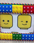 Lauren Bloch F-09 Bricks Border Door Hanger/Frame 3x5" opening