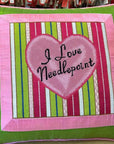 Raymond Crawford I Love Needlepoint HO3039 - 13 mesh