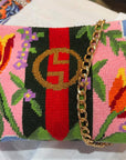 Alice Peterson CL112 Gucci Floral Clutch