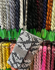 KCN KCD4166 Snakeskin Trifold Purse