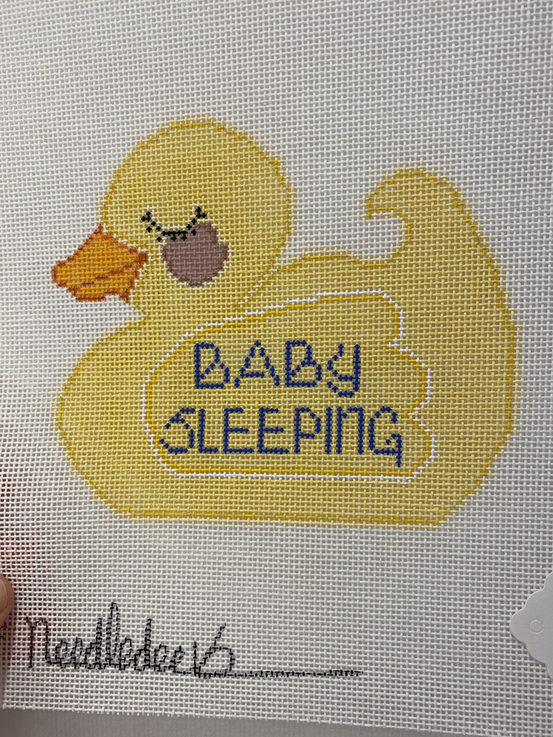 Needledeeva Baby Sleeping Duck