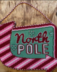 NDLPT Designs Retro North Pole Sign
