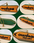 Catelavie CLV001-O Champagne this Way - orange