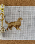 Ready Set Stitch BC-11 Golden Retriever & wale tail charm BUNDLE