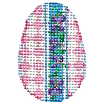 Associated Talents AT EG339 - Harlequin/Violets Egg