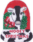 Shelly Tribbey Designs CB12 Mooey Christmas Bell