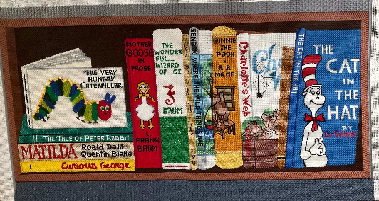 Alice Peterson AP2892 18 mesh Children's Classic Books STITCH GUIDE only