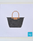 Olivia Grace Needlepoint OG-21A Longchamp Bag Black