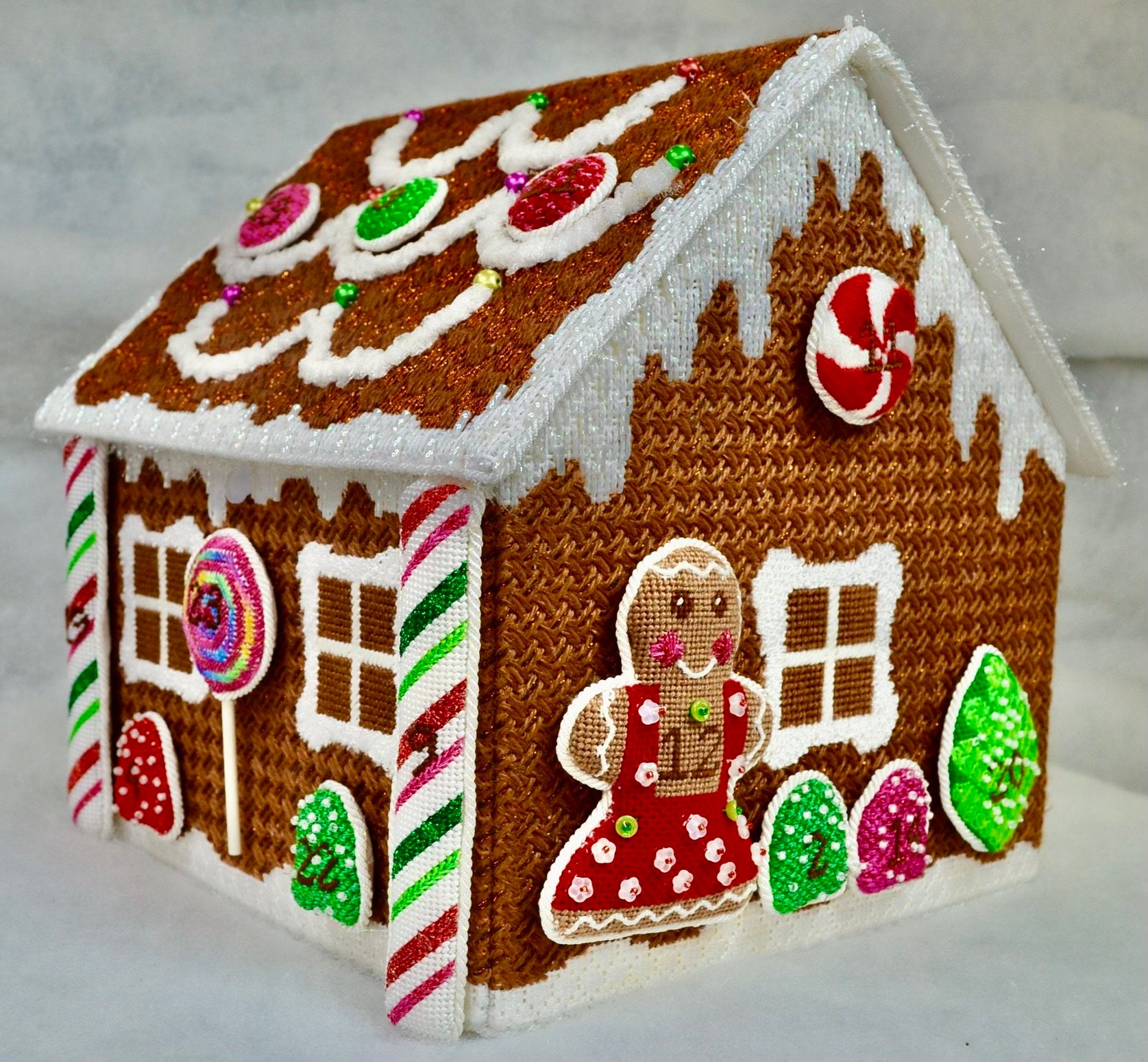 Rachel Donley Advent Gingerbread House &amp; Figures