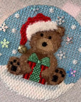 Pepperberry BB13 Brown Santa Bear with Present