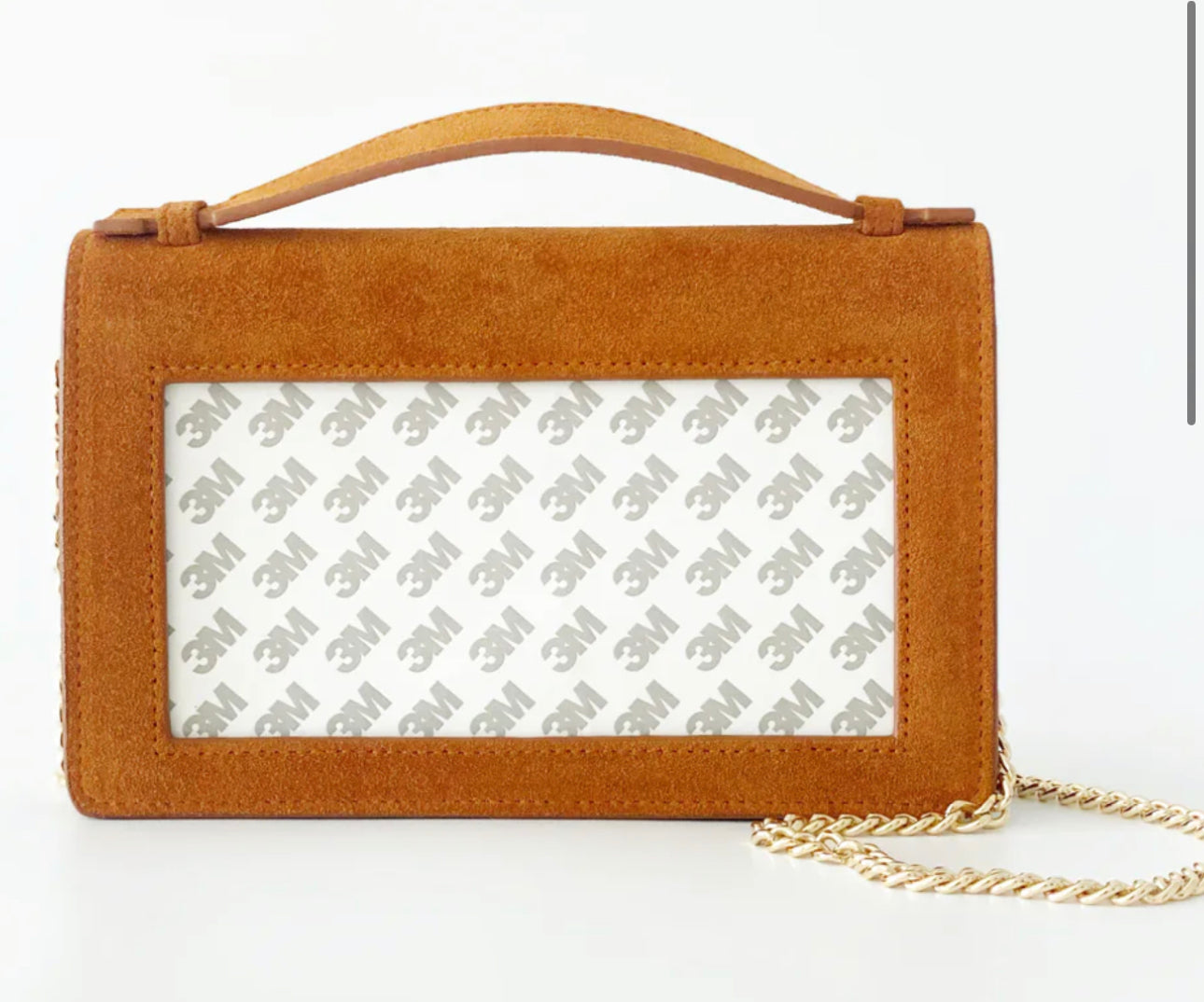 Rachel Barri Everyday Clutch - Cognac Suede – Stitch by Stitch