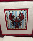 Ashley Evans Designs SNG-201 – Red Lobster with a Bow