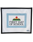 Boxwood Needlepoint First Day of School