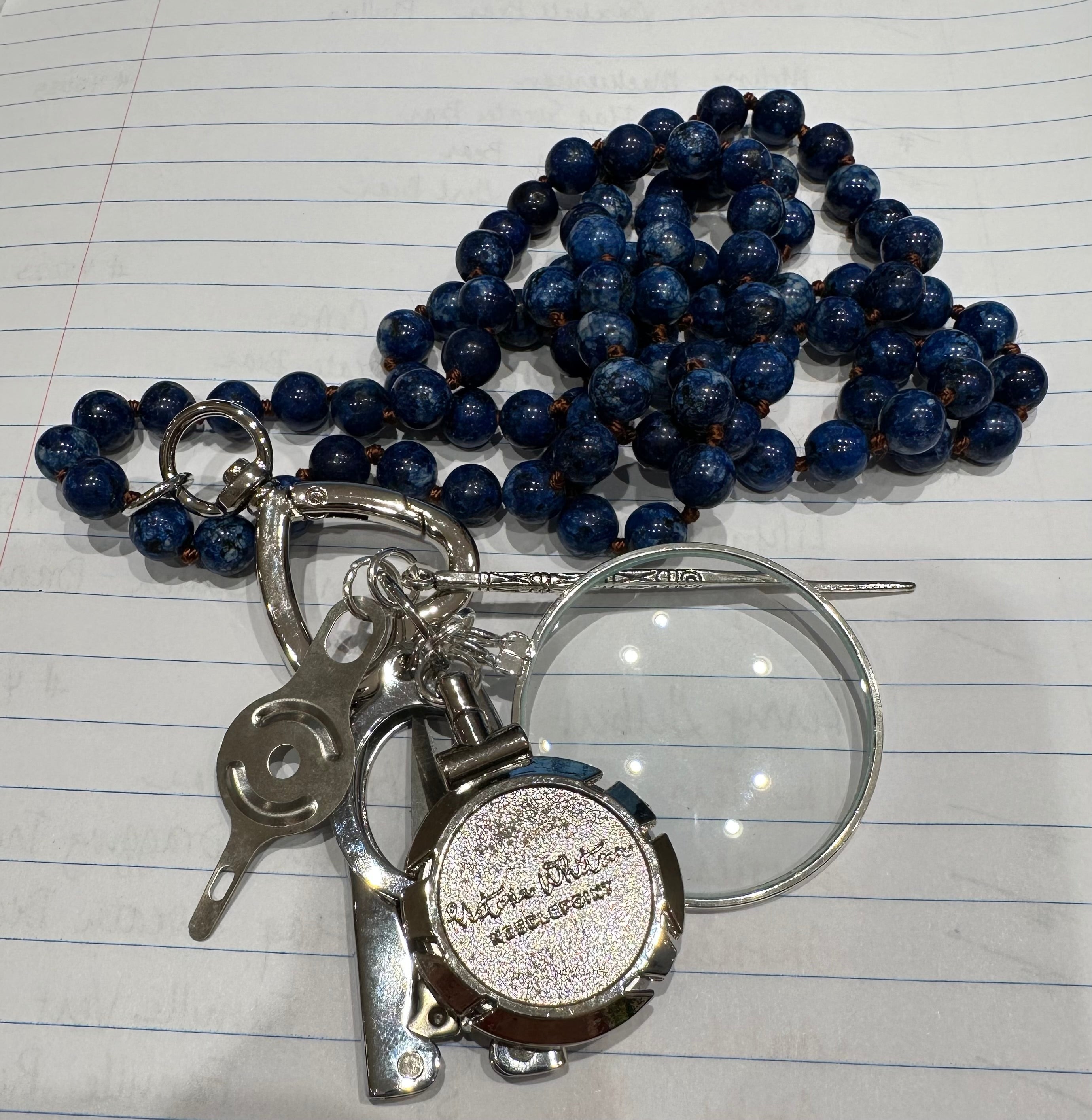Victoria Whitson Up Up Chatelaine Blue Lapis