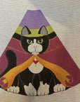 Brenda Stofft B-245 Imelda's Cat w/ Pumpkin Charm