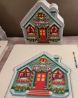 Lucky Lotus Library Christmas Village