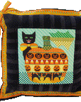 Shelly Tribbey Designs H210 Kitty Jack-O-Lantern