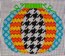 Eye Candy HW146-A Pumpkin Patch Mini- Houndstooth
