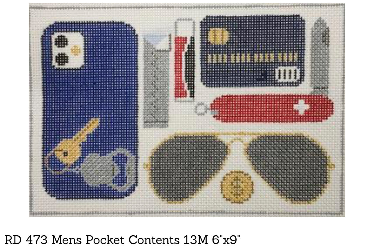 Rachel Donley RD473 Mens Pocket Contents
