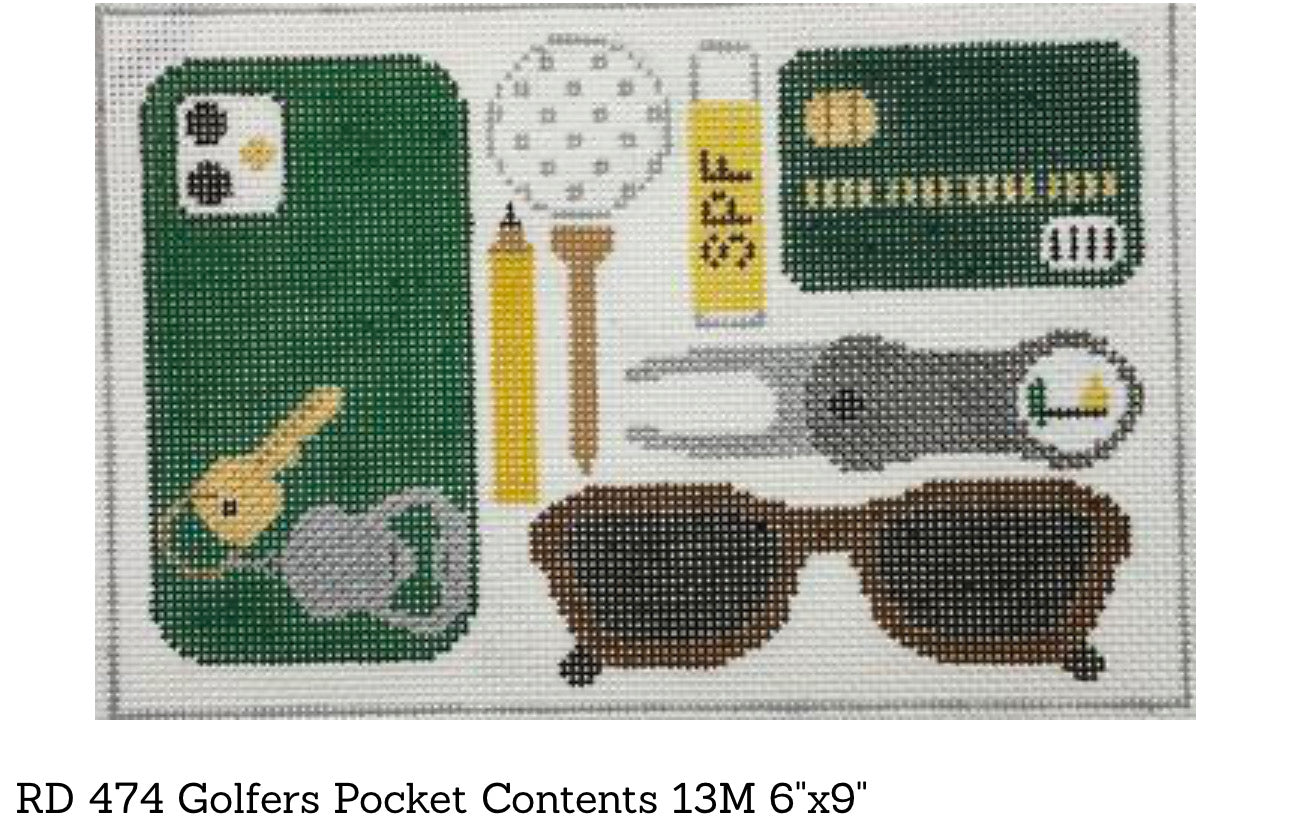 Rachel Donley RD474 Golfers Pocket Contents