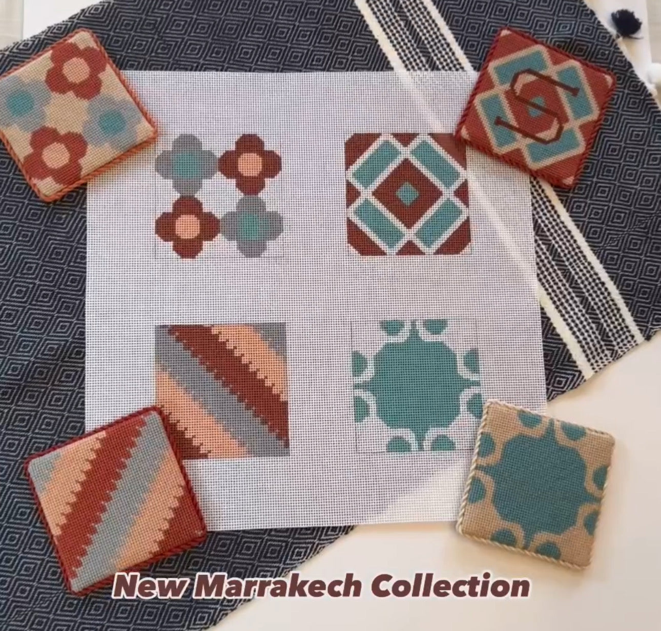 Patricia Sone 109-A Coasters Marrakech Collection