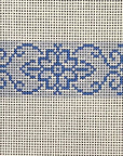 Blue Water Designs CJ-92 Victorian Scroll Cuff Blue