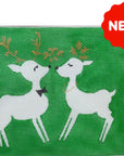 Curious Cowgirl MCC-GKR Green Kissing Reindeer - Stitch Guide Included