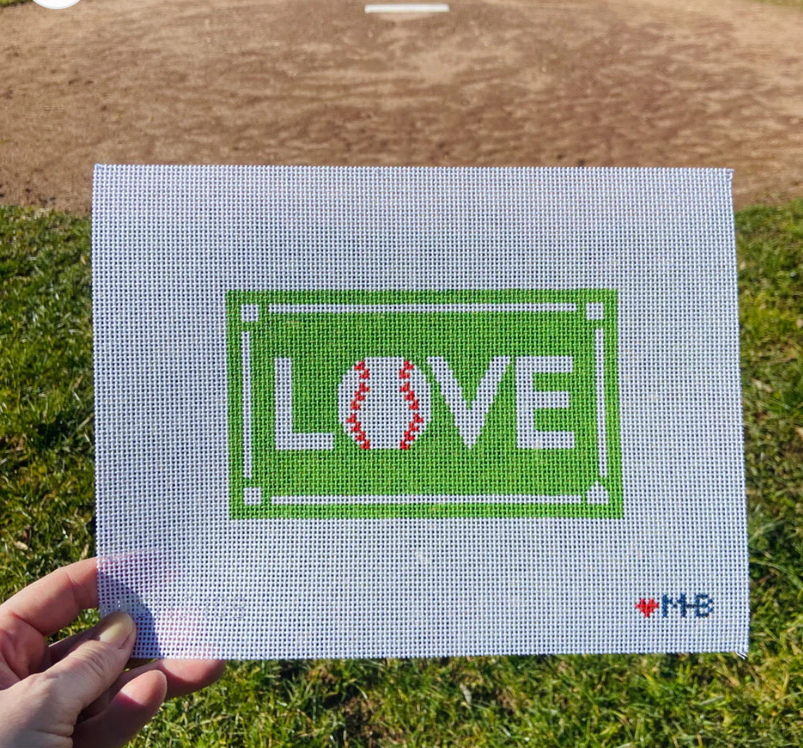 Lovemhb Studio SNS109 Love Baseball Acrylic Clutch